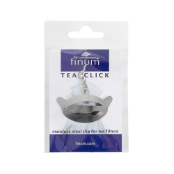 The Click, clemă de inox pentru inchiderea filtrelor de ceai si cafea, Riensch & Held The Click, clemă de inox pentru inchiderea filtrelor de ceai si cafea, Riensch & Held