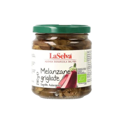 Vinete bio la gratar in ulei, 280g LaSelva Vinete bio la gratar in ulei, 280g LaSelva