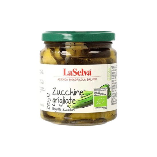 Zucchini bio la gratar in ulei, 280g LaSelva