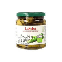 Zucchini bio la gratar in ulei, 280g LaSelva Zucchini bio la gratar in ulei, 280g LaSelva
