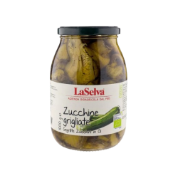 Zucchini  bio la gratar in ulei, 1kg LaSelva Zucchini  bio la gratar in ulei, 1kg LaSelva
