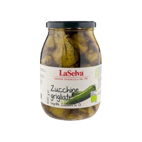 Zucchini  bio la gratar in ulei, 1kg LaSelva