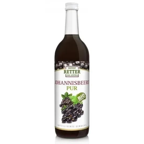 SUC DE COACAZE NEGRE PUR BIO 750ML RETTER