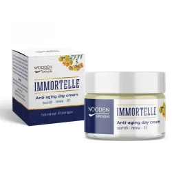 Crema Anti-Aging Immortelle, 50ml, Wooden Spoon Crema Anti-Aging Immortelle, 50ml, Wooden Spoon