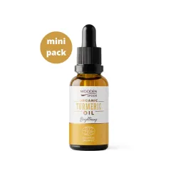 Ulei de Turmeric macerat la rece, bio, 10ml, Wooden Spoon Ulei de Turmeric macerat la rece, bio, 10ml, Wooden Spoon