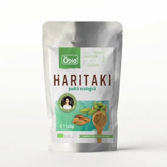 Haritaki pudra bio, 125g, Obio