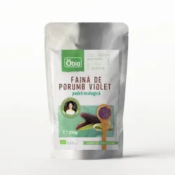 Faina de porumb violet, bio, 250g, Obio Faina de porumb violet, bio, 250g, Obio