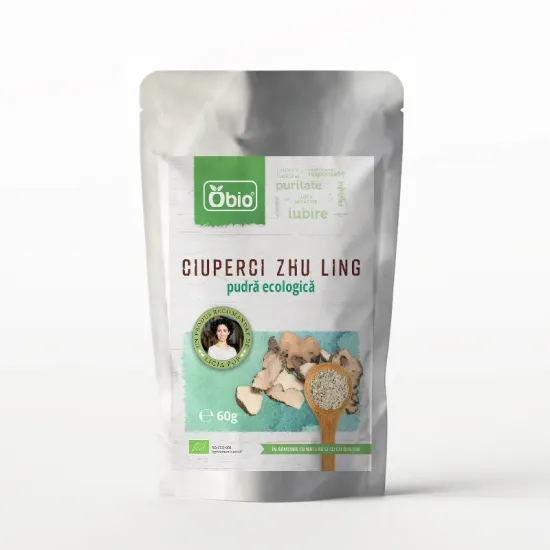 Ciuperci Zhu Ling pudra bio, 60g, Obio