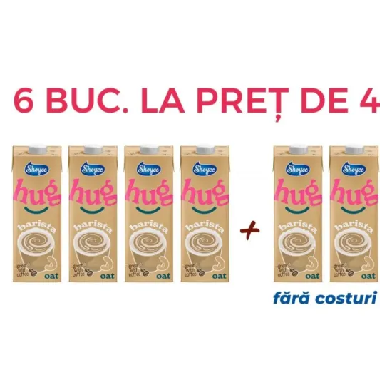 6 Bucati la pret de 4 - Barista de ovaz 1L Shoyce Hug