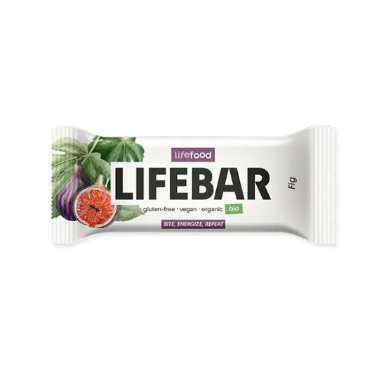 Lifebar baton cu smochine, raw, bio, 40g