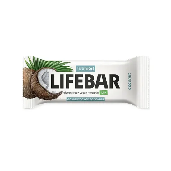 Lifebar baton cu cocos, bio, 40g