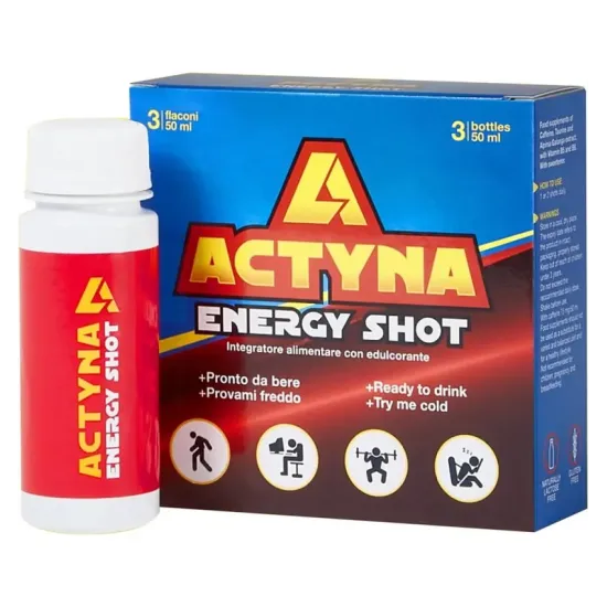 Actyva energy shot 3x50 ml Agips Farmaceutici