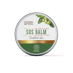 Balsam SOS cu oxid de Zinc pentru piele cu probleme, bio, 60ml, Wooden Spoon Balsam SOS cu oxid de Zinc pentru piele cu probleme, bio, 60ml, Wooden Spoon