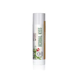 Balsam de buze, Herbal Kiss, bio, 4.3ml, Wooden Spoon Balsam de buze, Herbal Kiss, bio, 4.3ml, Wooden Spoon