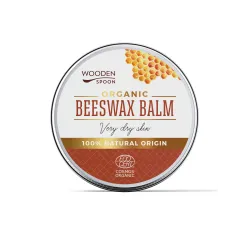 Balsam pentru piele uscata cu ceara de albine, bio, 60ml, Wooden Spoon Balsam pentru piele uscata cu ceara de albine, bio, 60ml, Wooden Spoon