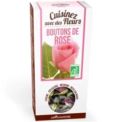 Boboci de trandafir uz culinar bio, 30g, Aromandise Boboci de trandafir uz culinar bio, 30g, Aromandise