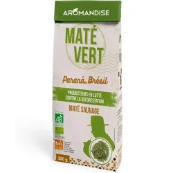 Ceai mate verde salbatic, bio, 350g, Aromandise Ceai mate verde salbatic, bio, 350g, Aromandise
