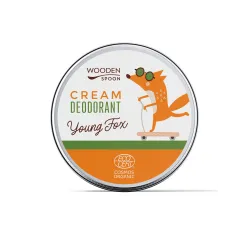 Deodorant crema pentru tineri Young Fox, bio, 60ml, Wooden Spoon