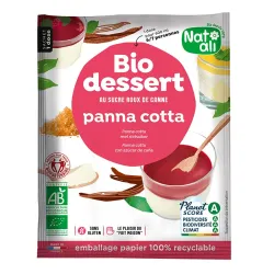 Desert panna cotta, bio, 45g, Nat-ali Desert panna cotta, bio, 45g, Nat-ali