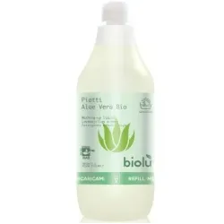 Detergent ecologic pentru spalat vase cu aloe vera, 1L - Biolu Detergent ecologic pentru spalat vase cu aloe vera, 1L - Biolu