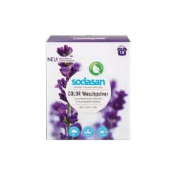 Detergent praf bio de rufe colorate cu lavanda 1,010 kg Sodasan Detergent praf bio de rufe colorate cu lavanda 1,010 kg Sodasan