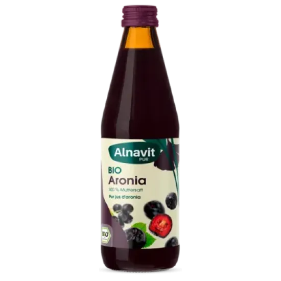 Suc de aronia bio 330ml Alnavit