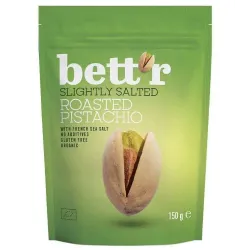 Fistic prajit si sarat bio 150g Bettr Fistic prajit si sarat bio 150g Bettr