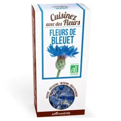 Flori de albastrele uz culinar bio, 15g, Aromandise