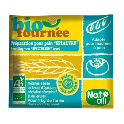 Mix din grau spelta si drojdii pentru paine, bio, 35g, Nat-ali Mix din grau spelta si drojdii pentru paine, bio, 35g, Nat-ali