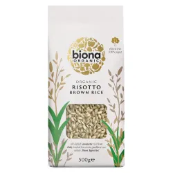 Risotto orez brun, bio, 500g, Biona Risotto orez brun, bio, 500g, Biona