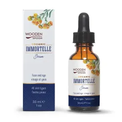Ser Anti-Aging Immortelle, bio, 30ml, Wooden Spoon Ser Anti-Aging Immortelle, bio, 30ml, Wooden Spoon