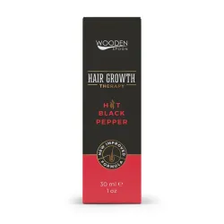 Ser pentru cresterea parului, bio, 30ml, Wooden Spoon