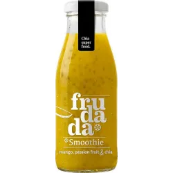 Smoothie cu mango, fructul pasiunii si chia 250ml Frudada Smoothie cu mango, fructul pasiunii si chia 250ml Frudada