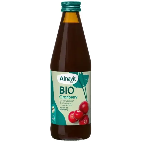 Suc de merisoare bio 330ml Alnavit