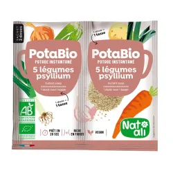 Supa instant cu 5 legume si psyllium, bio, 2x 8.5g, Nat-ali Supa instant cu 5 legume si psyllium, bio, 2x 8.5g, Nat-ali