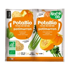 Supa instant cu dovleac si legume, bio, 2x 8.5g, Nat-ali Supa instant cu dovleac si legume, bio, 2x 8.5g, Nat-ali
