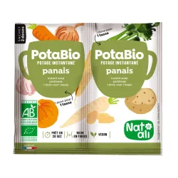 Supa instant cu pastarnac si legume, bio, 2x 8.5g, Nat-ali Supa instant cu pastarnac si legume, bio, 2x 8.5g, Nat-ali