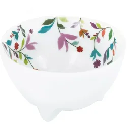 Suport pentru betisoare si conuri parfumate, din portelan, Flora, Aromandise