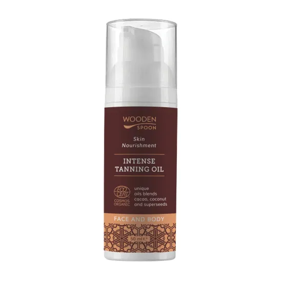 Ulei de plaja pentru bronz, bio, 50ml, Wooden Spoon