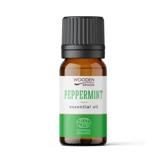 Ulei esential de menta (Peppermint), bio, 5ml, Wooden Spoon