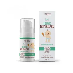 Ulei pentru scalpul bebelusilor, bio,15ml, Wooden Spoon Ulei pentru scalpul bebelusilor, bio,15ml, Wooden Spoon