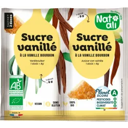 Zahar vanilat Bourbon, bio, 2x 8g, Nat-ali Zahar vanilat Bourbon, bio, 2x 8g, Nat-ali