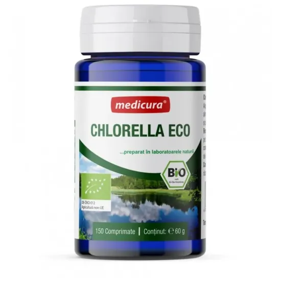 BIO Chlorella 150 comprimate Medicura