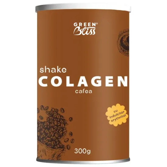 Colagen shake cu cafea 300g, Green Bliss