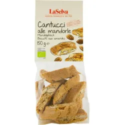 Cantucci bio crocant cu migdale, 150g LaSelva Cantucci bio crocant cu migdale, 150g LaSelva