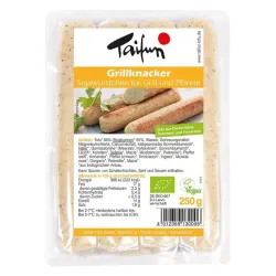 Carnati bio vegani pentru gratar, 250 g Taifun Carnati bio vegani pentru gratar, 250 g Taifun