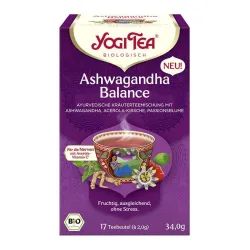 Ceai bio Ashwagandha Balance 17 pliculețe a 2,0, 34,0g Yogi Tea
