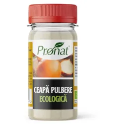 Ceapa bio pulbere, 50g Pronat Ceapa bio pulbere, 50g Pronat