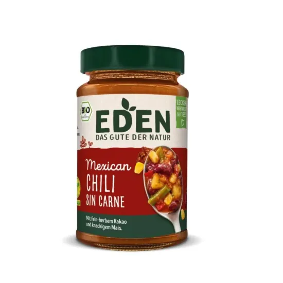 Chilli fara carne - mancare mexicana, BIO, 400g eden