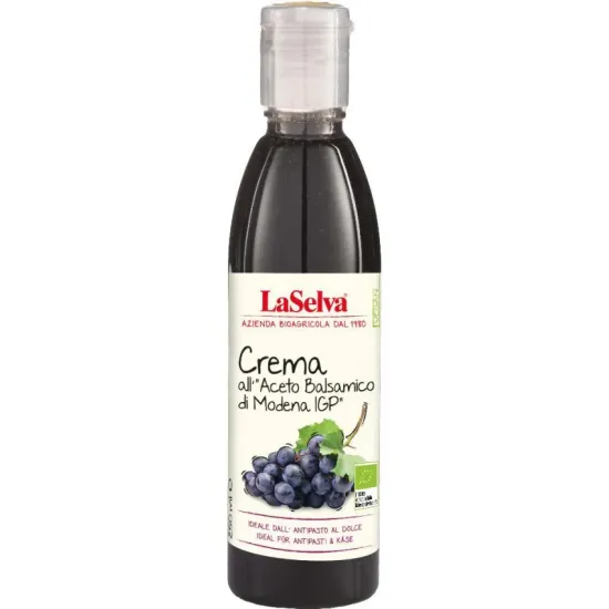 Crema bio de otet balsamic Modena IGP, 250ml LaSelva